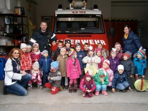 Read more about the article Besuch beim Feuerwehrhaus