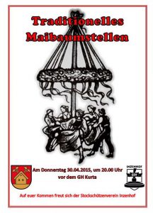 Read more about the article Traditionelles Maibaumstellen