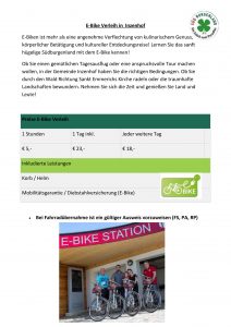 Mehr über den Artikel erfahren Radfahren in Inzenhof