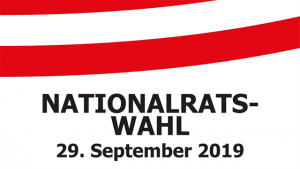 Read more about the article Nationalratswahl am 29. September 2019