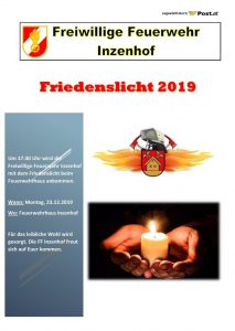 Mehr über den Artikel erfahren Friedenslicht am 23.12.2019