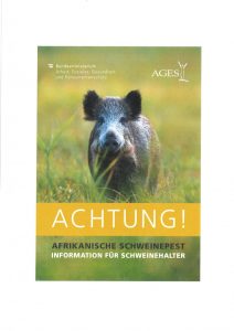 Read more about the article Information zur Afrikanischen Schweinepest