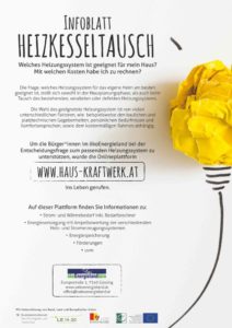 Mehr über den Artikel erfahren Infoblatt Heizkesseltausch