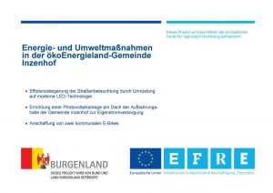 Read more about the article Energie- und Umweltmaßnahmen in der ökoEnergieland-Gemeinde Inzenhof