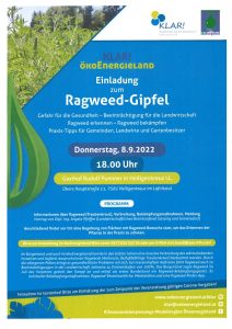 Mehr über den Artikel erfahren Einladung zum Ragweed-Gipfel