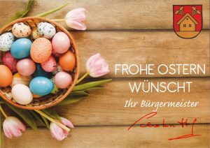 Mehr über den Artikel erfahren Frohe Ostern wünscht die Gemeindevertretung