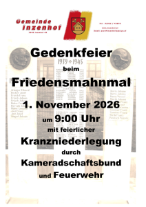 Mehr über den Artikel erfahren Heldenehrung 2026